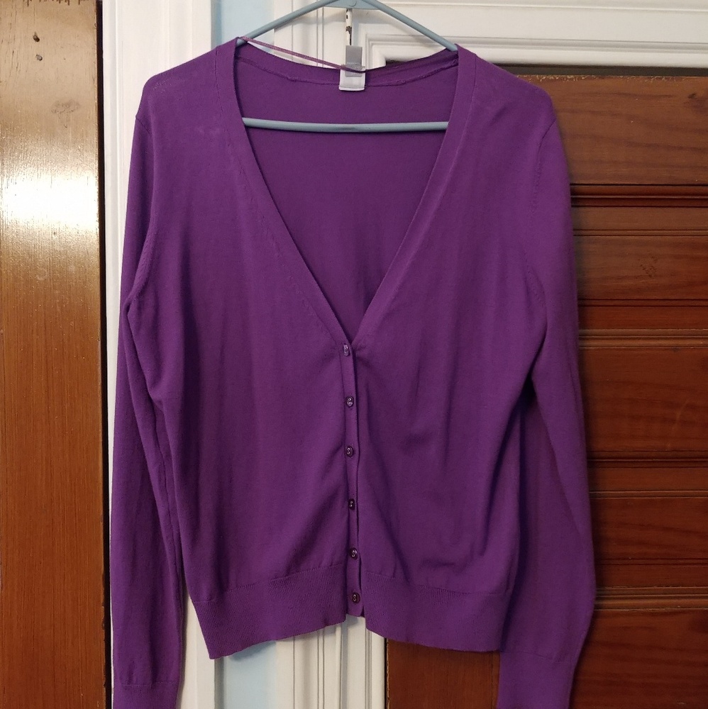 5 for 10$ Large purple Cardigan